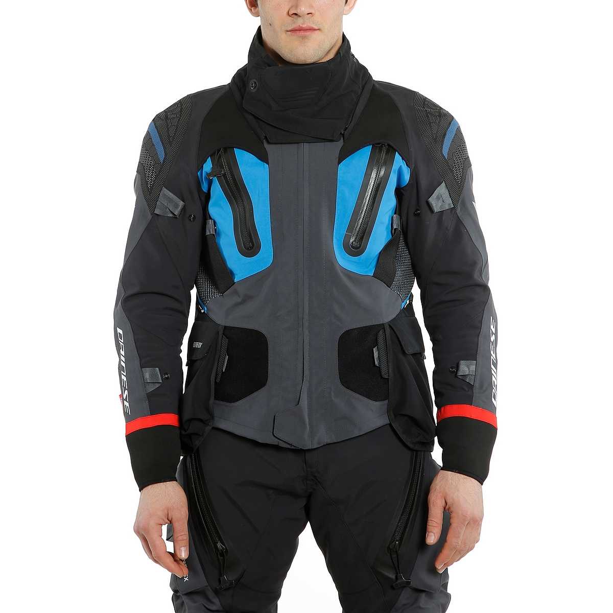 Dainese ANTARTICA GORE TEX Gore Tex Fabric Motorcycle Jacket Black Blue For Sale Online Outletmoto.eu