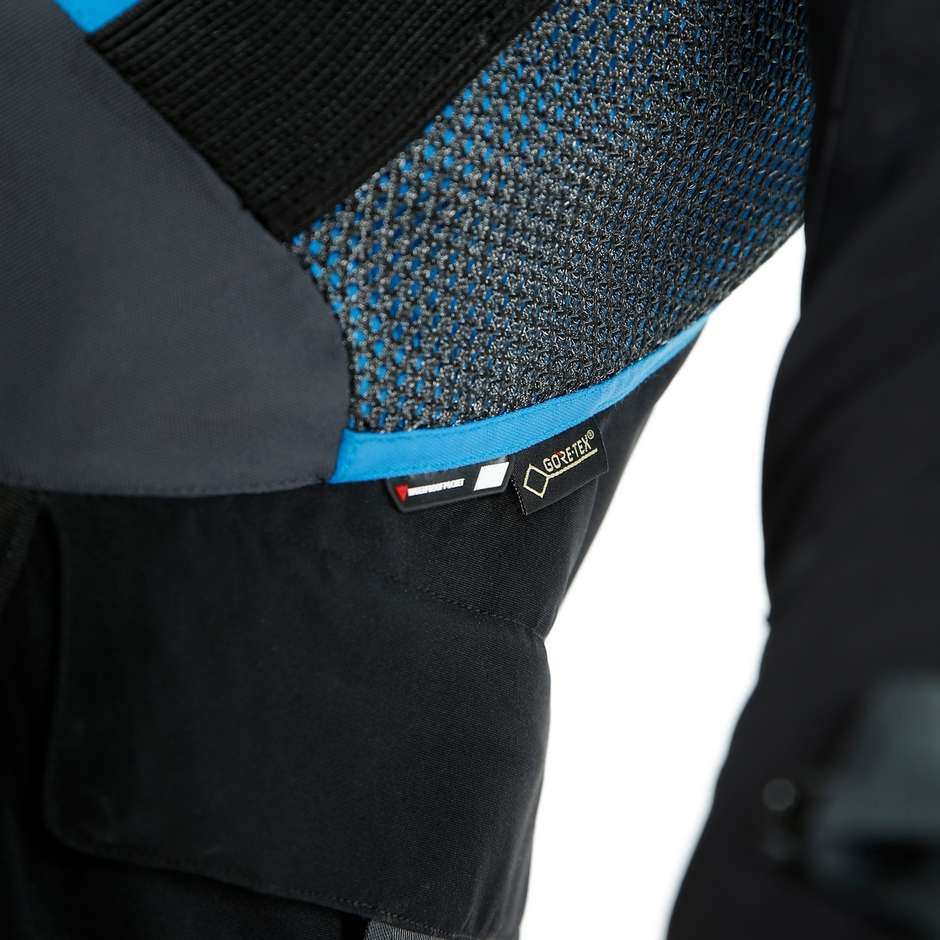 Dainese ANTARTICA GORE-TEX Gore-Tex Fabric Motorcycle Jacket Black Blue
