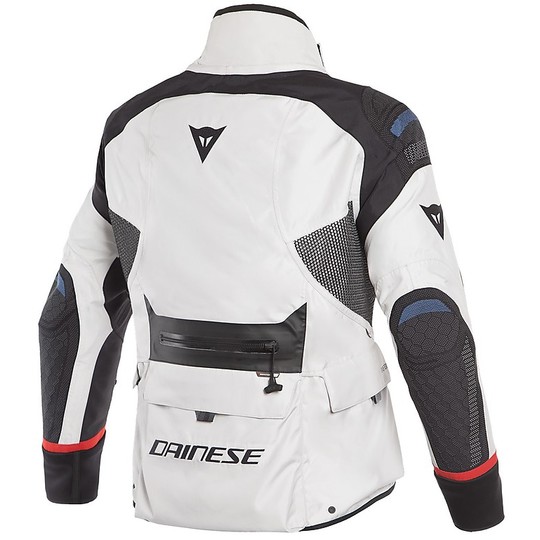 Dainese ANTARTICA GORE-TEX Gore-Tex Stoff Motorradjacke Grau Schwarz