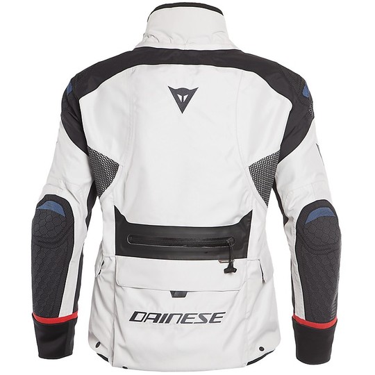 Dainese ANTARTICA GORE-TEX Gore-Tex Stoff Motorradjacke Grau Schwarz