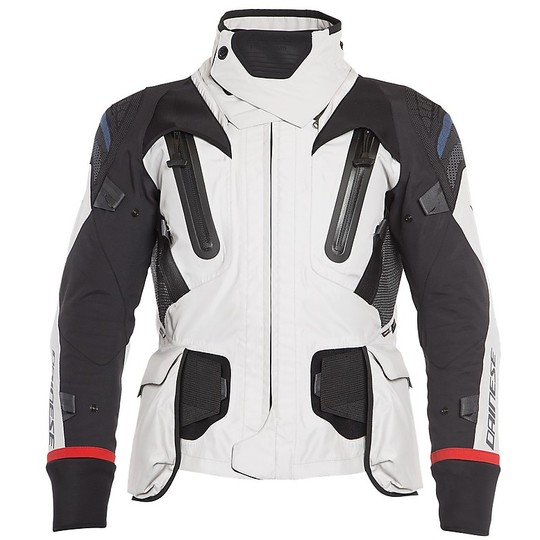 Dainese ANTARTICA GORE-TEX Gore-Tex Stoff Motorradjacke Grau Schwarz