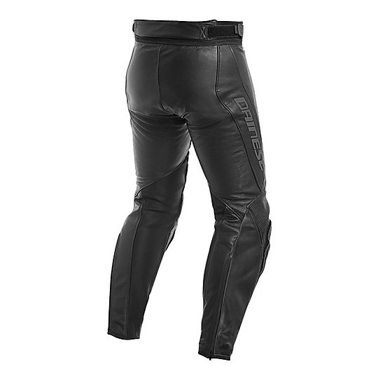 Mugler HM Leather Biker Pants Mens Black  SS23 Mens  US