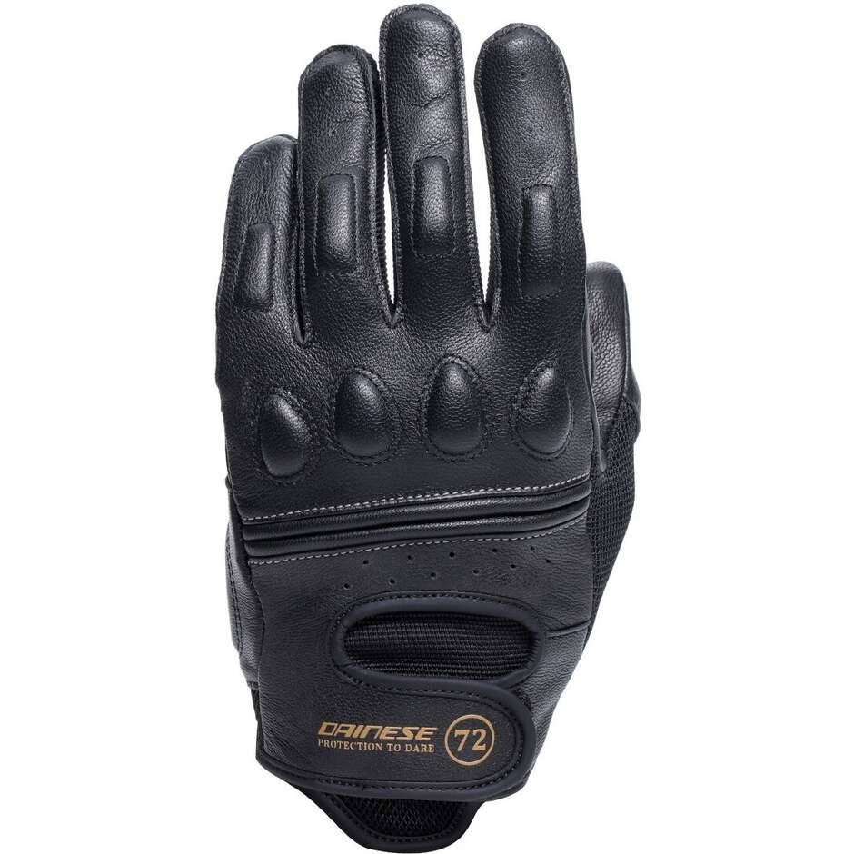 Dainese BLACKJACK 2 WMN Damen Motorradhandschuhe Schwarz Schwarz