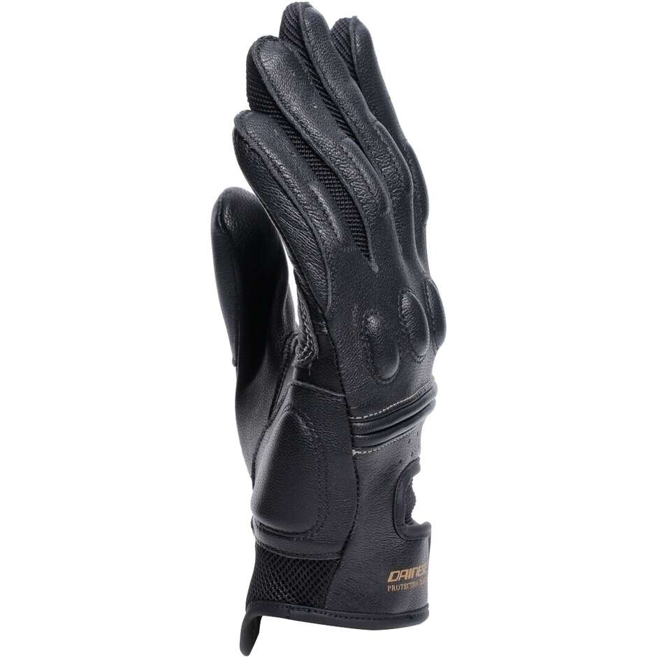 Dainese BLACKJACK 2 WMN Damen Motorradhandschuhe Schwarz Schwarz