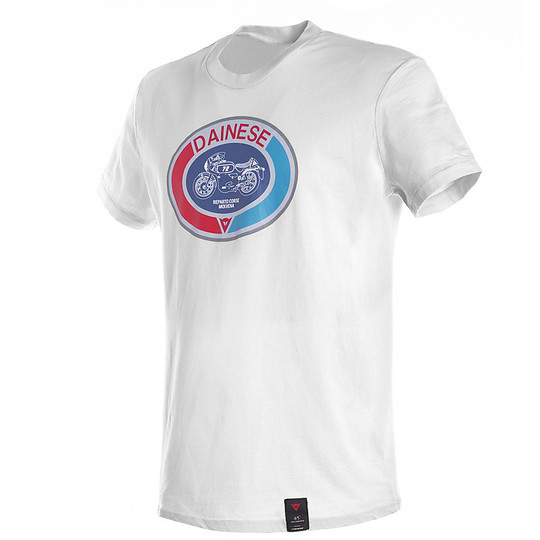 Dainese Casual Jersey MOTO72 Weißes T-Shirt