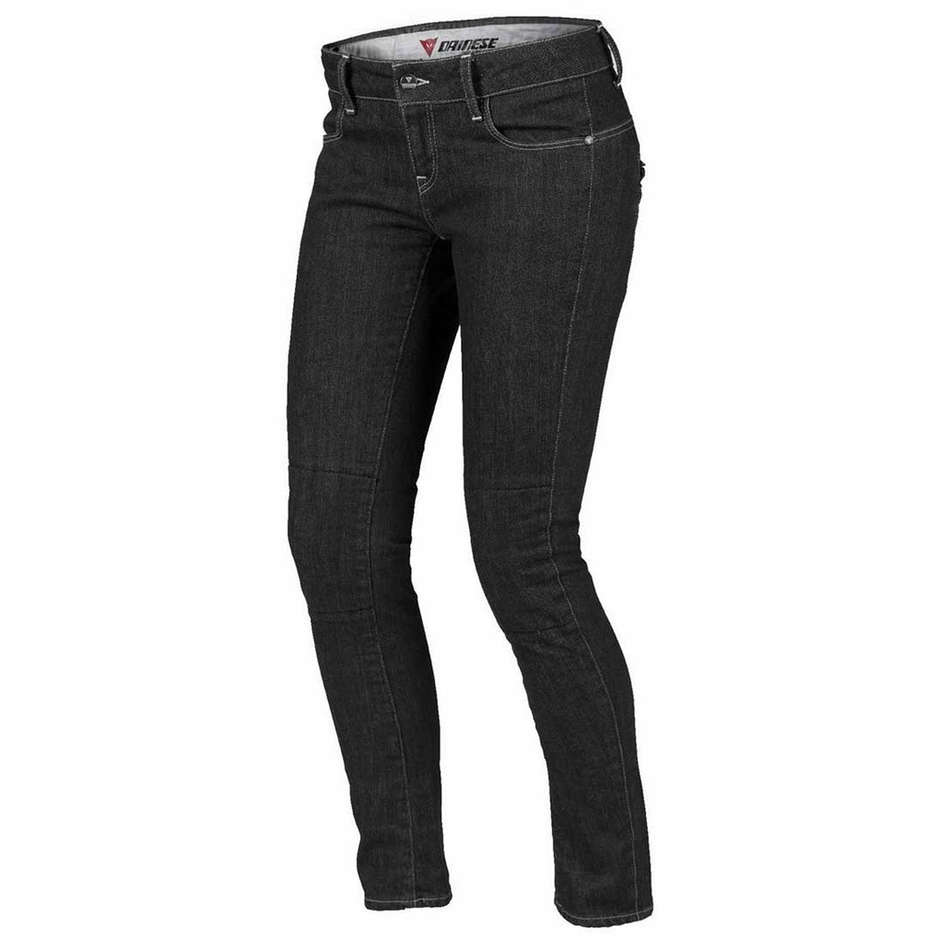 Dainese D19 4K Lady Denim Women's Jeans Motorcycle Trousers