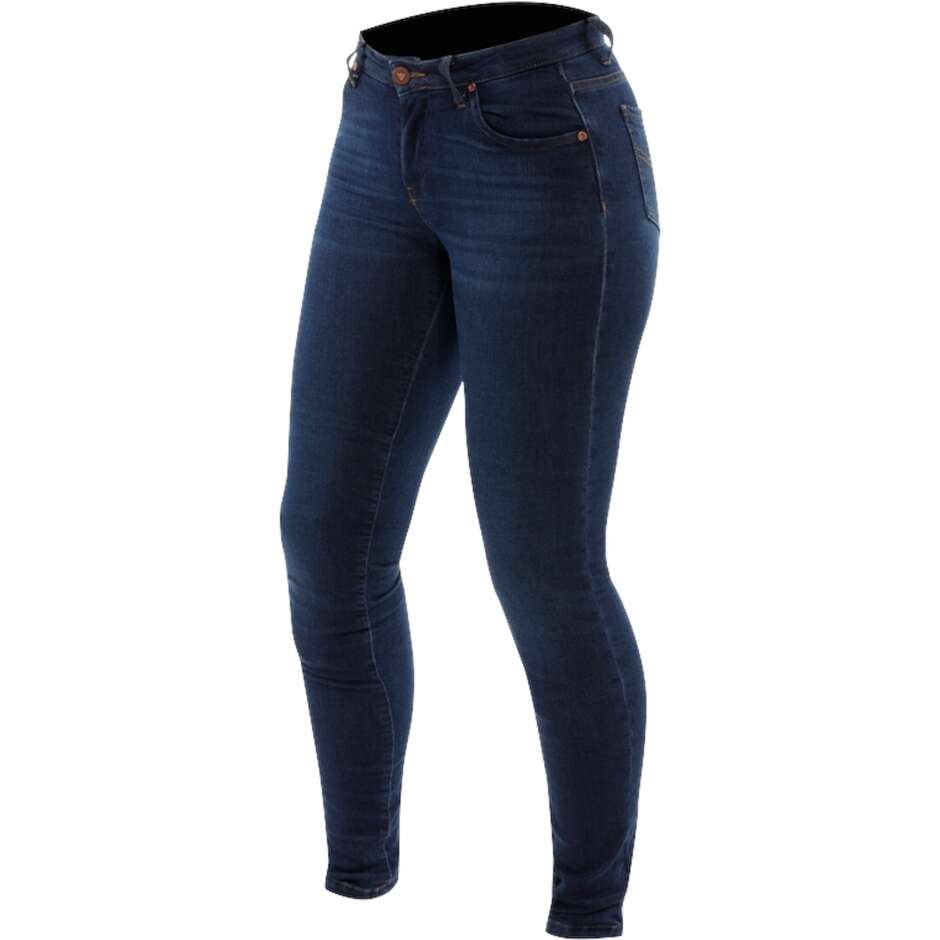 Dainese DENIM SKINNY WMN Women's Motorcycle Jeans Blue