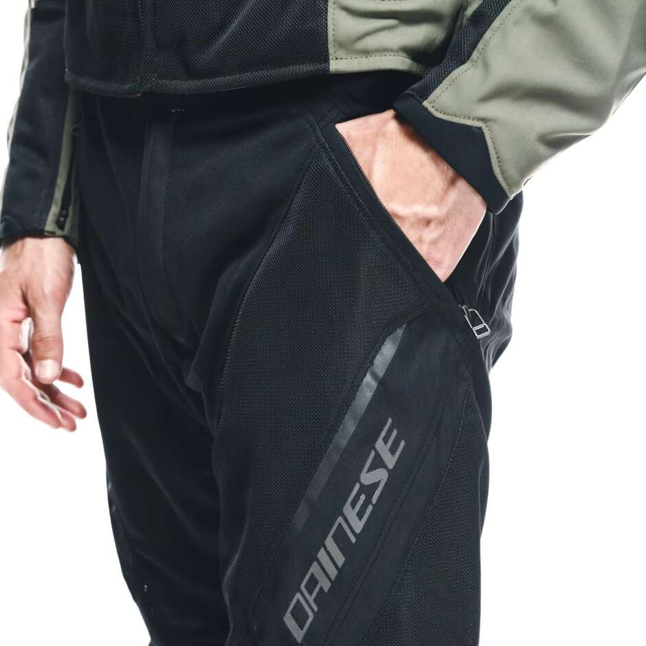 Dainese DRAKE 2 SUPER AIR Motorcycle Pants # Black