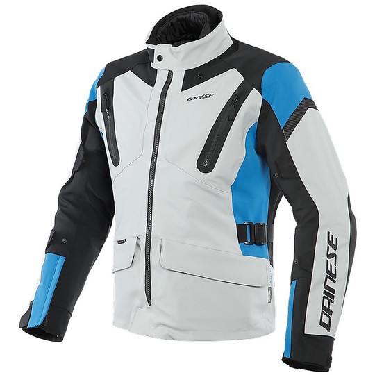 Dainese Fabric Motorcycle Jacket TONALE D-DRY Gray Blue Black