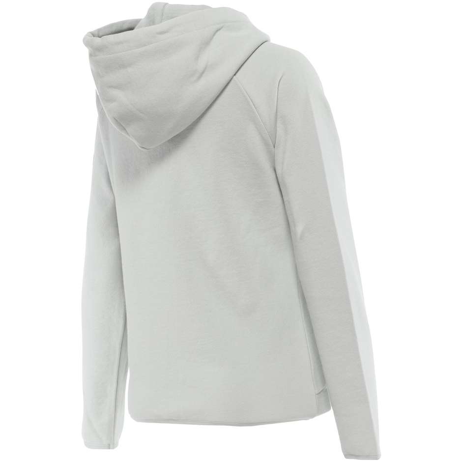 Dainese FADE Casual Sweat Moto Gris Glace Rouge