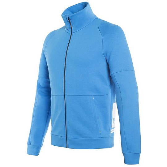 Dainese FULL-ZIP SWEATSHIRT Performance Sweatshirt Bleu