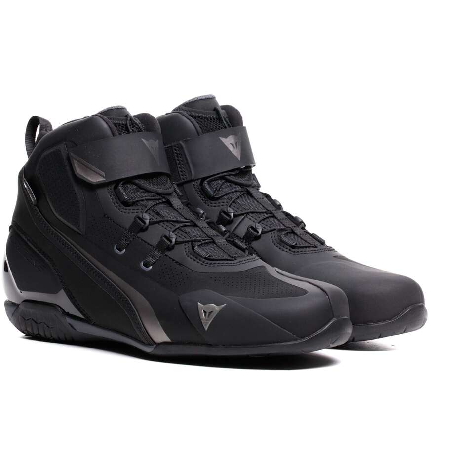 Dainese HERIAN D-WP Motorradschuhe Schwarz Anthrazit