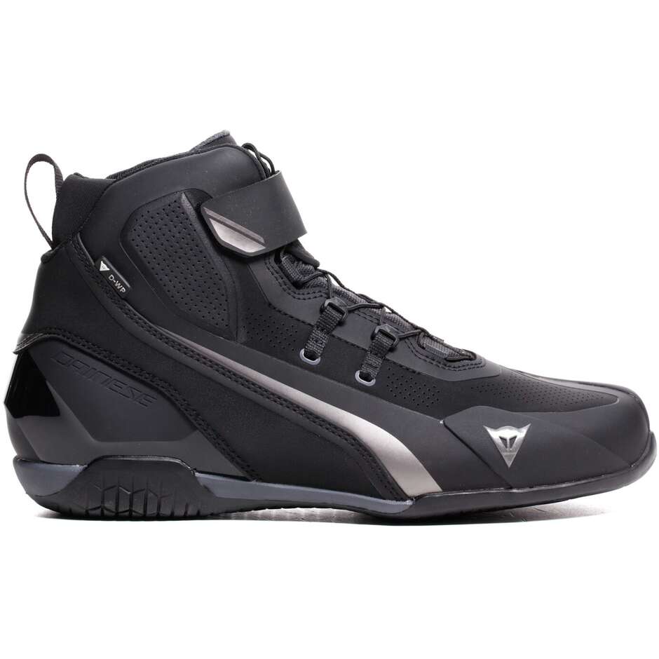 Dainese HERIAN D-WP Motorradschuhe Schwarz Anthrazit