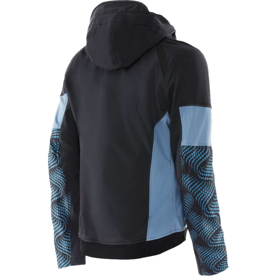 Dainese IGNITE 2 TEX WMN Women's Motorcycle Jacket Black Blue Mirage