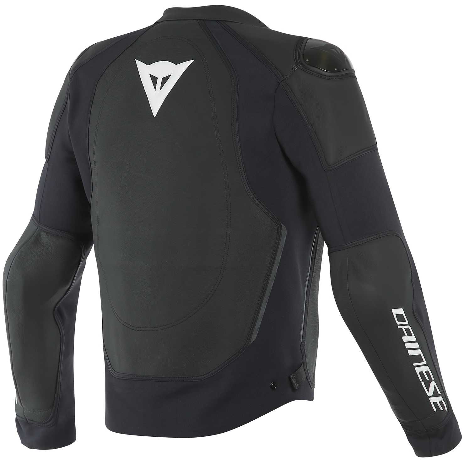 Dainese INTREPIDA Perforated Leather Motorcycle Jacket Black Matt Black For Sale Online