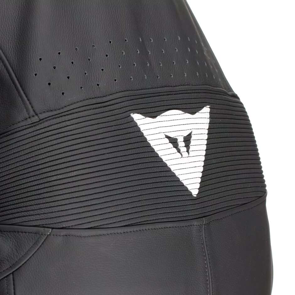 Dainese LAGUNA SECA 6 PERF 1PC One-Piece Motorcycle Suit # Black White Anthracite