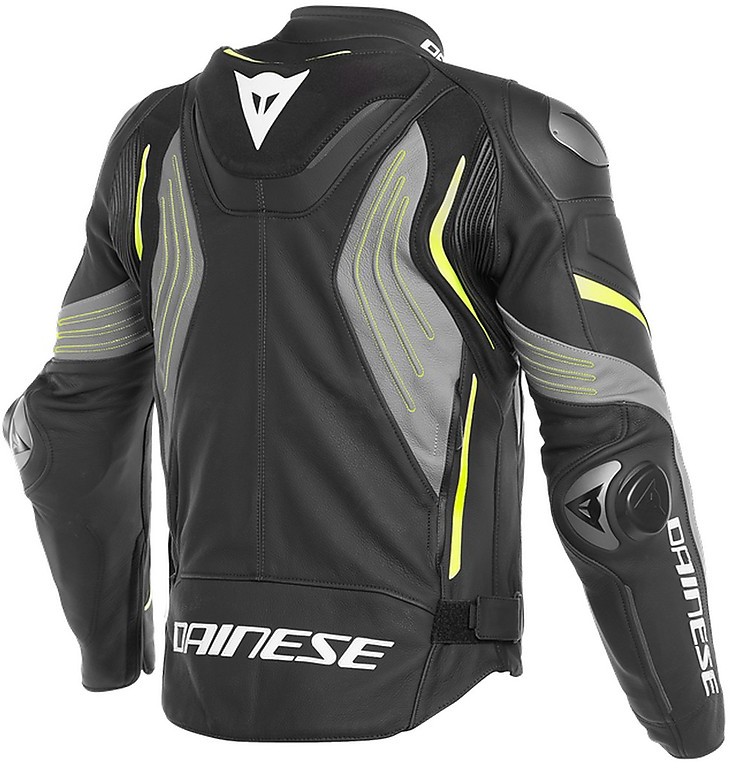 Dainese Super Speed 3 バイクレザージャケット 黒/黄 Dainese Super Speed 3 バイクレザージャケット 黒/黄 ダイネーゼ