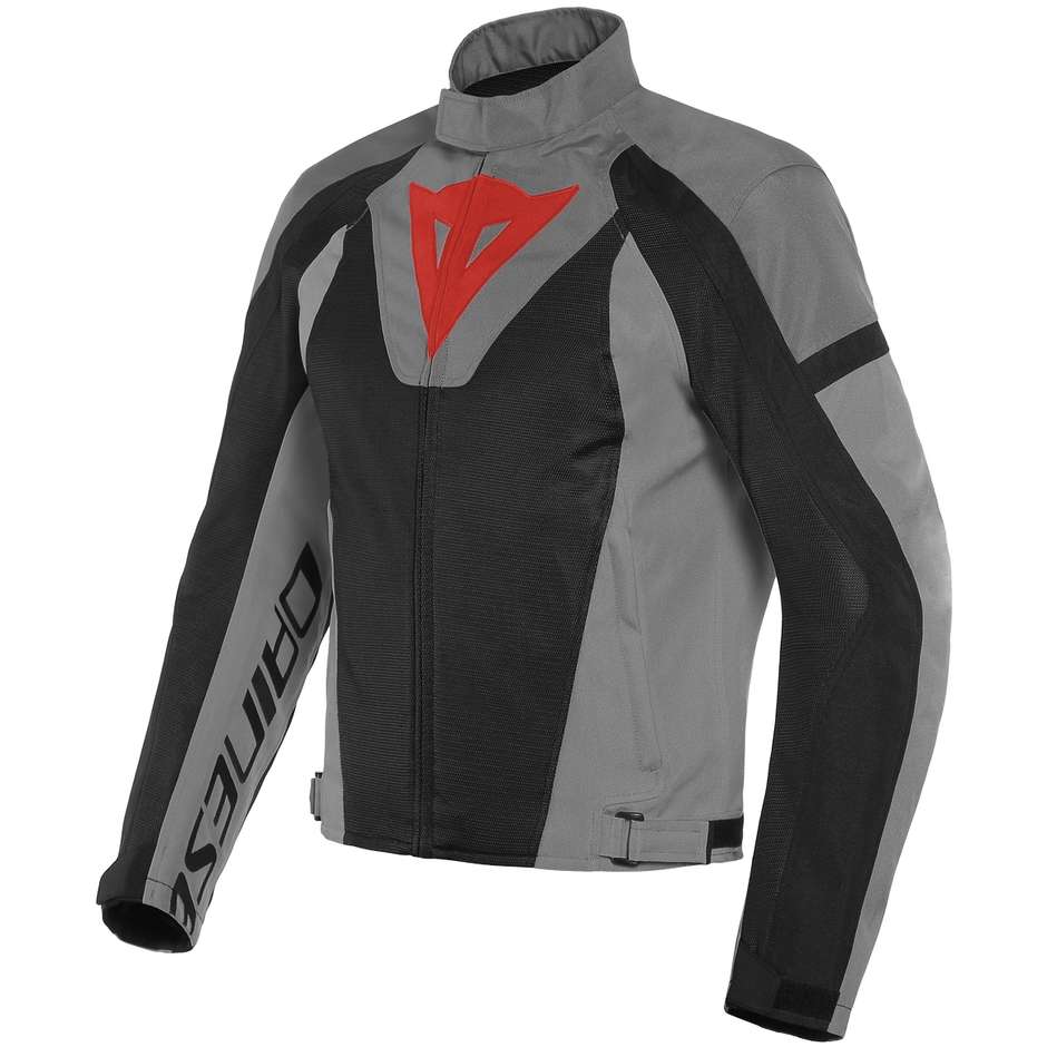 Dainese LEVANTE AIR TEX Summer Fabric Motorcycle Jacket Black Anthracite