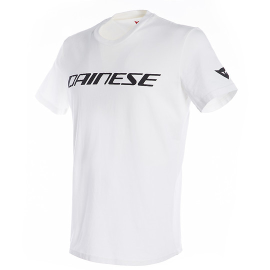 Dainese Lässiges Jersey T-Shirt DAINESE Weiß Schwarz
