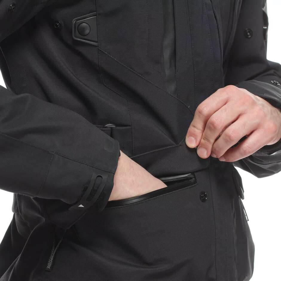 Dainese MANGEN ABSØLUTESHELL PRO Motorradjacke # Schwarz