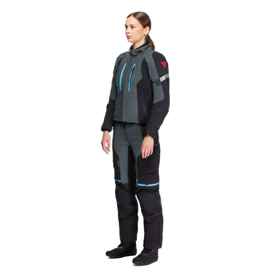 Dainese MANGEN ABSØLUTESHELL PRO WMN Women's Motorcycle Jacket # Ebony Black
