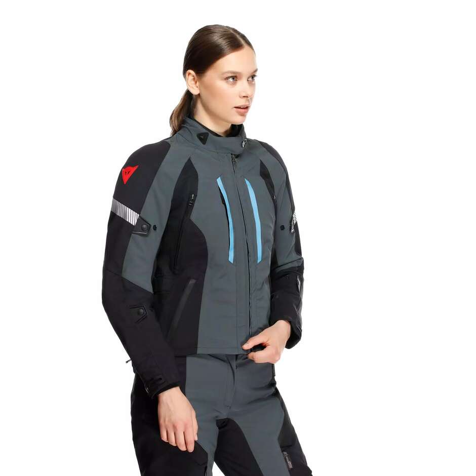 Dainese MANGEN ABSØLUTESHELL PRO WMN Women's Motorcycle Jacket # Ebony Black