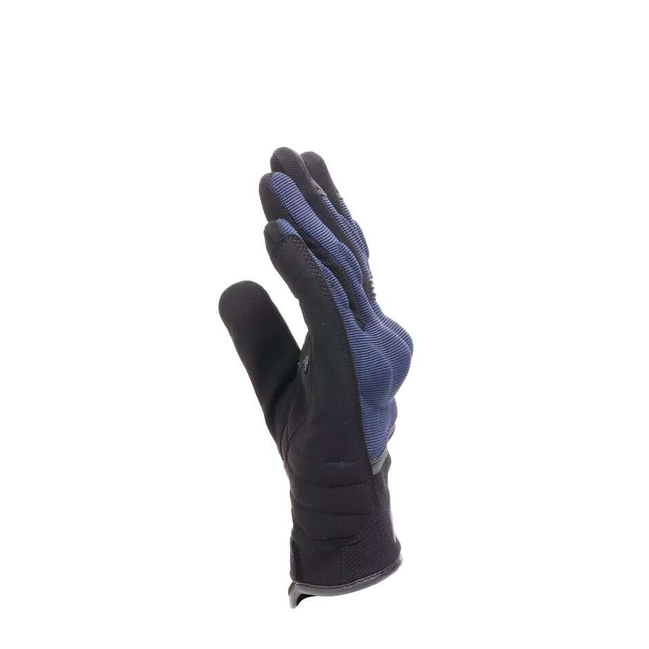 Dainese METRAX AIR GLOVES Schwarze Marineblaue Motorradhandschuhe