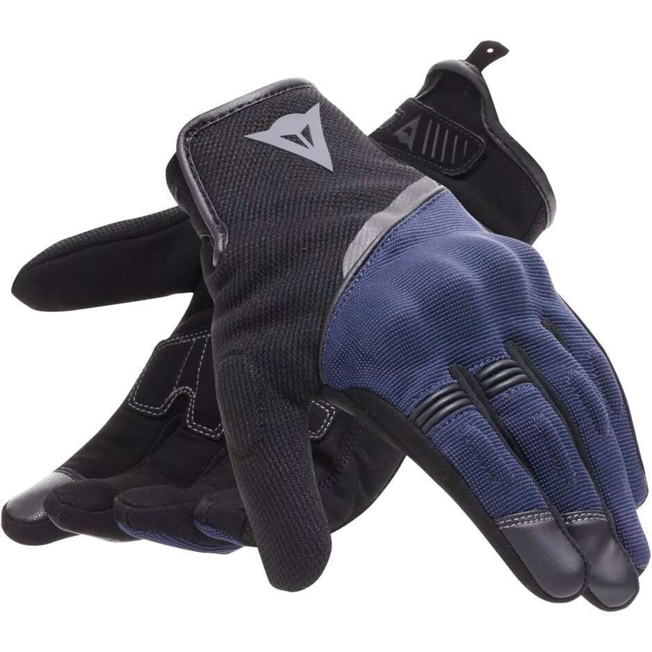 Dainese METRAX AIR GLOVES Schwarze Marineblaue Motorradhandschuhe