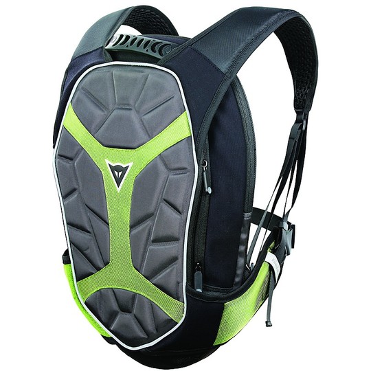Dainese Motorcycle Backpack D-Exchange BackPack Black Yellow Fluo
