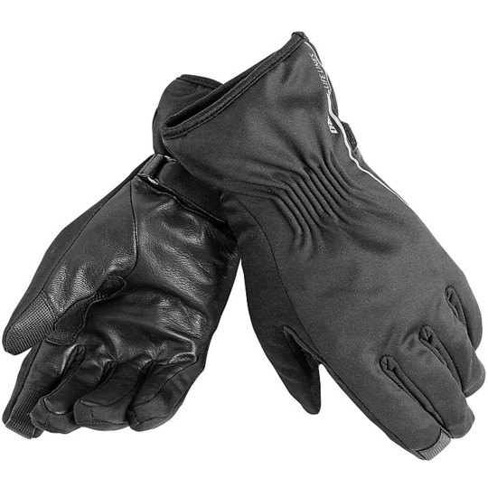 Dainese Motorcycle Gloves in Gore-Tex Black Model Advisor