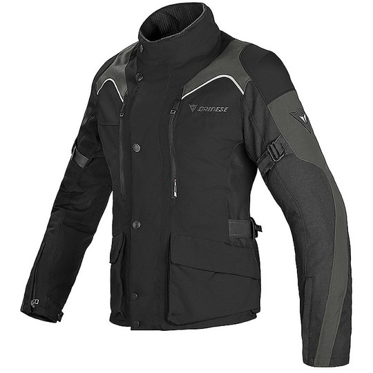 Dainese Motorcycle Jacket D-Dry Tempest Black Gray