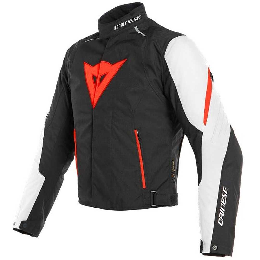 Dainese Motorcycle Jacket LAGUNA SECA 3 D-DRY Black Red Fluo White