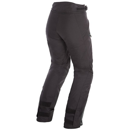 Dainese Motorcycle Pants in Dainese Fabric TEMPEST 2 LADY D-DRY Black Ebony