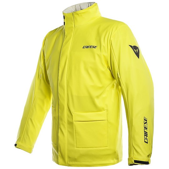Dainese Motorcycle Rain Jacket STORM JACKET Fluo yellow