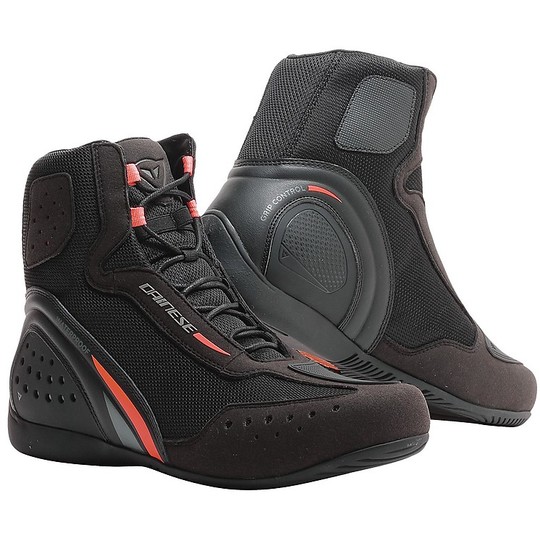 Dainese Motorcycle Shoes MOTORSHOE D1 D-WP Black Anthracite Red Fluo