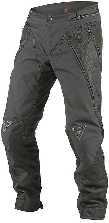 Dainese Overflux DDry Fabric Trousers Black For Sale Online  Outletmotoeu