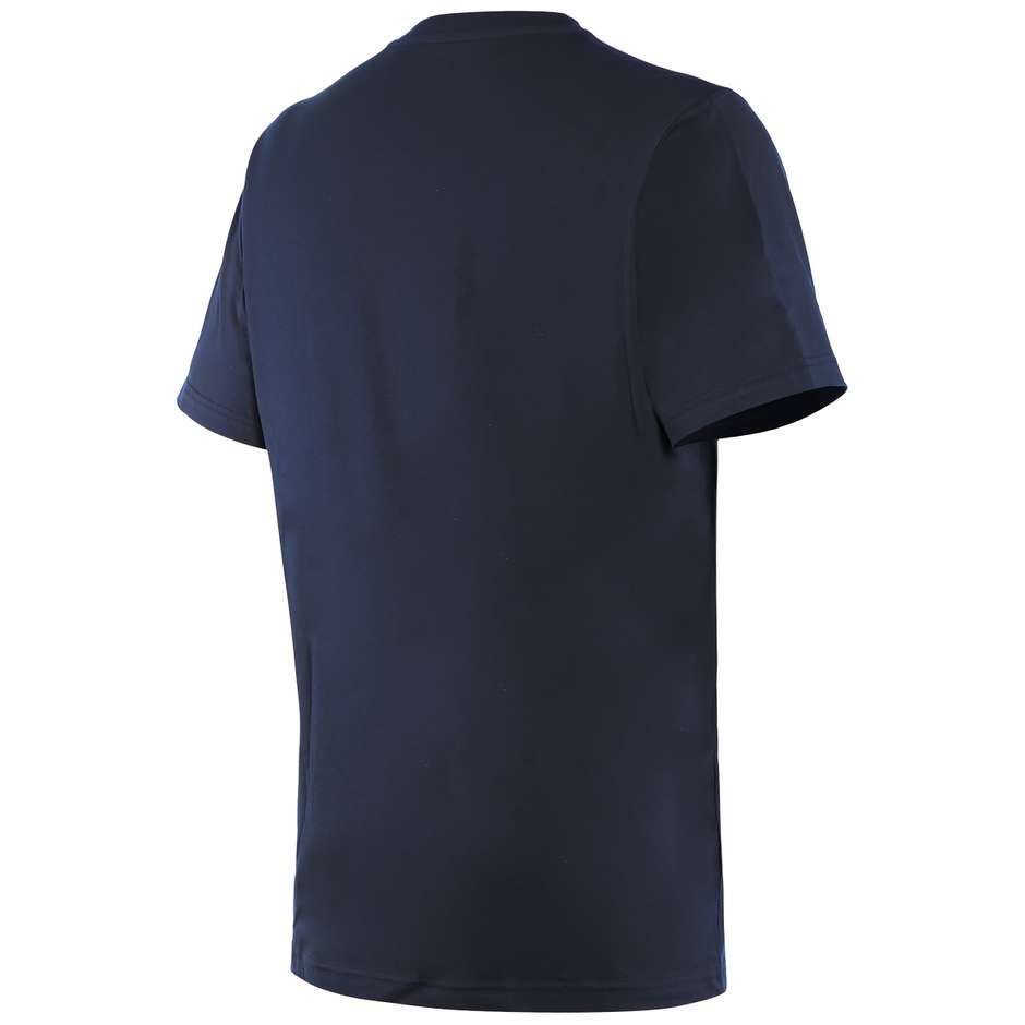 Dainese PADDOCK LONG T-SHIRT Short Sleeves Jersey Black White