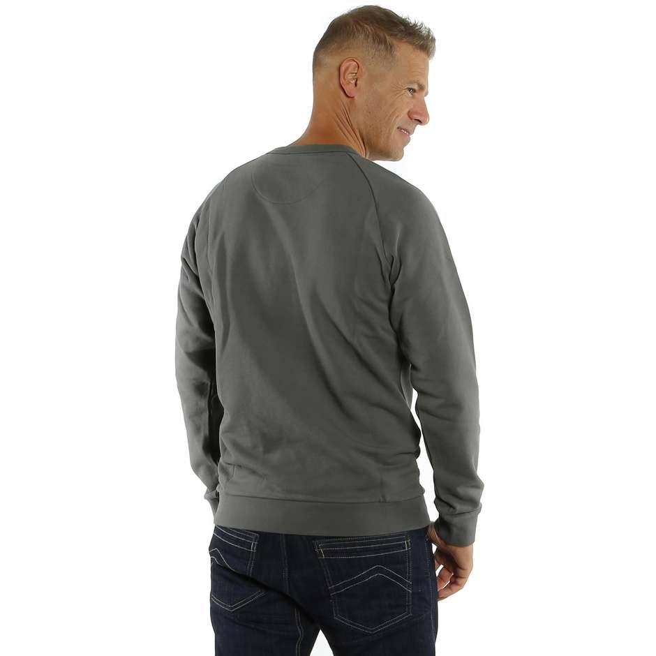 Dainese PADDOCK SWEATSHIRT Sweatshirt Grau Grün