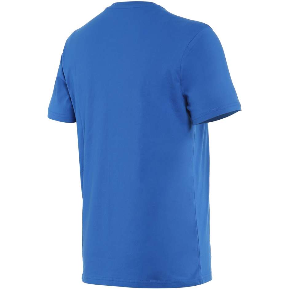 Dainese PADDOCK TRACK T-SHIRT Kurzarm Jersey Blau