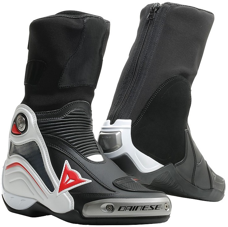 Dainese Axail d1 ブラック/ホワイト/レッド Dainese Professional Racing Boots AXIAL D1 Black White Red For