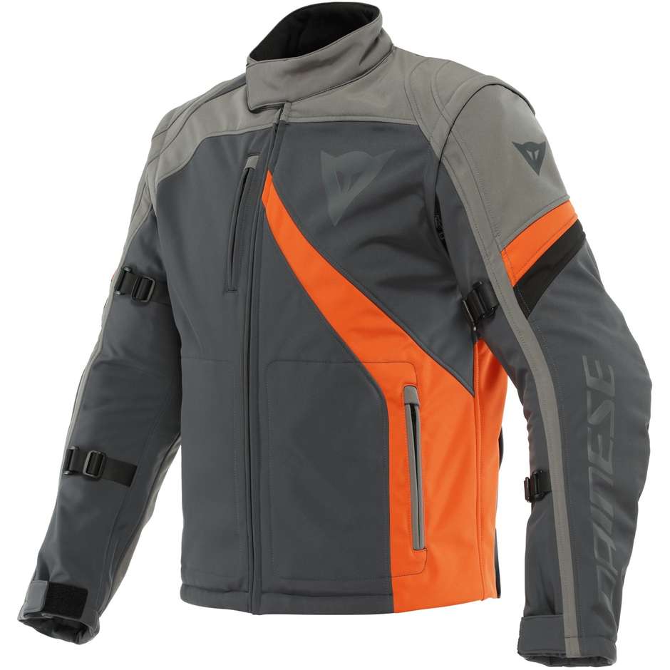 Dainese RANCH Enduro Motorcycle Jacket Black Gray Orange