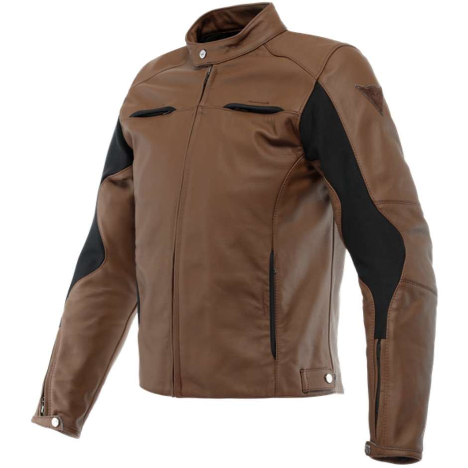 Dainese RAZON 2 Tobacco Leather Motorcycle Jacket
