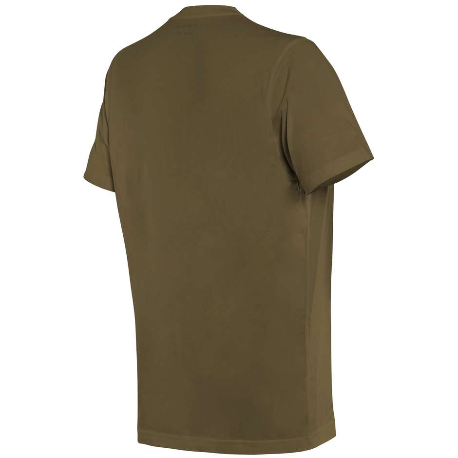 Dainese Short Sleeve Jersey ADVENTURE LONG T-SHIRT Olive Green