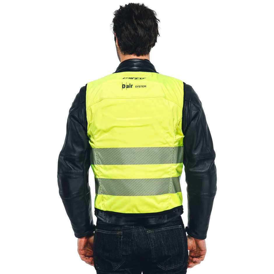 Dainese SMART JACKET HI-VISIBILITY Motorcycle Airbag Vest