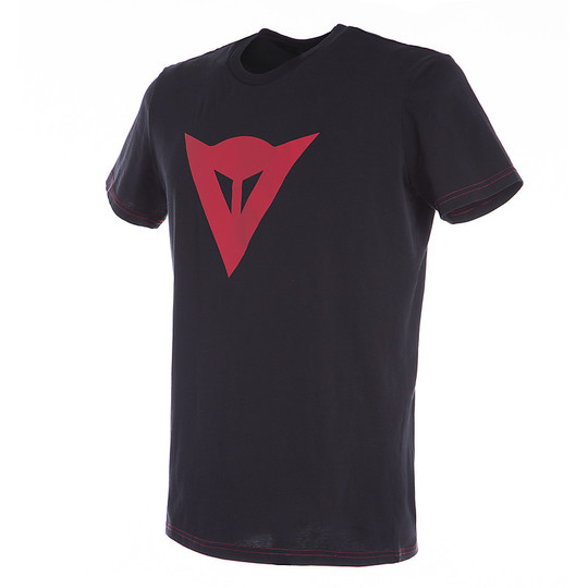 Dainese SPEED DEMON Lässiges T-Shirt Schwarz Rot