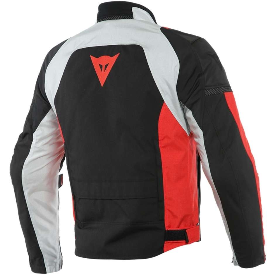 Dainese SPEED MASTER D-DRY Fabric Motorcycle Jacket Black Red Gray