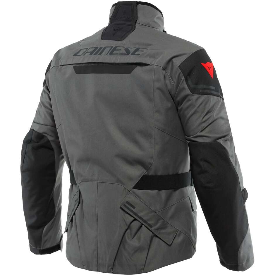 Dainese SPLUGEN 3L D-DRY Iron Gate Schwarze Touring-Motorradjacke