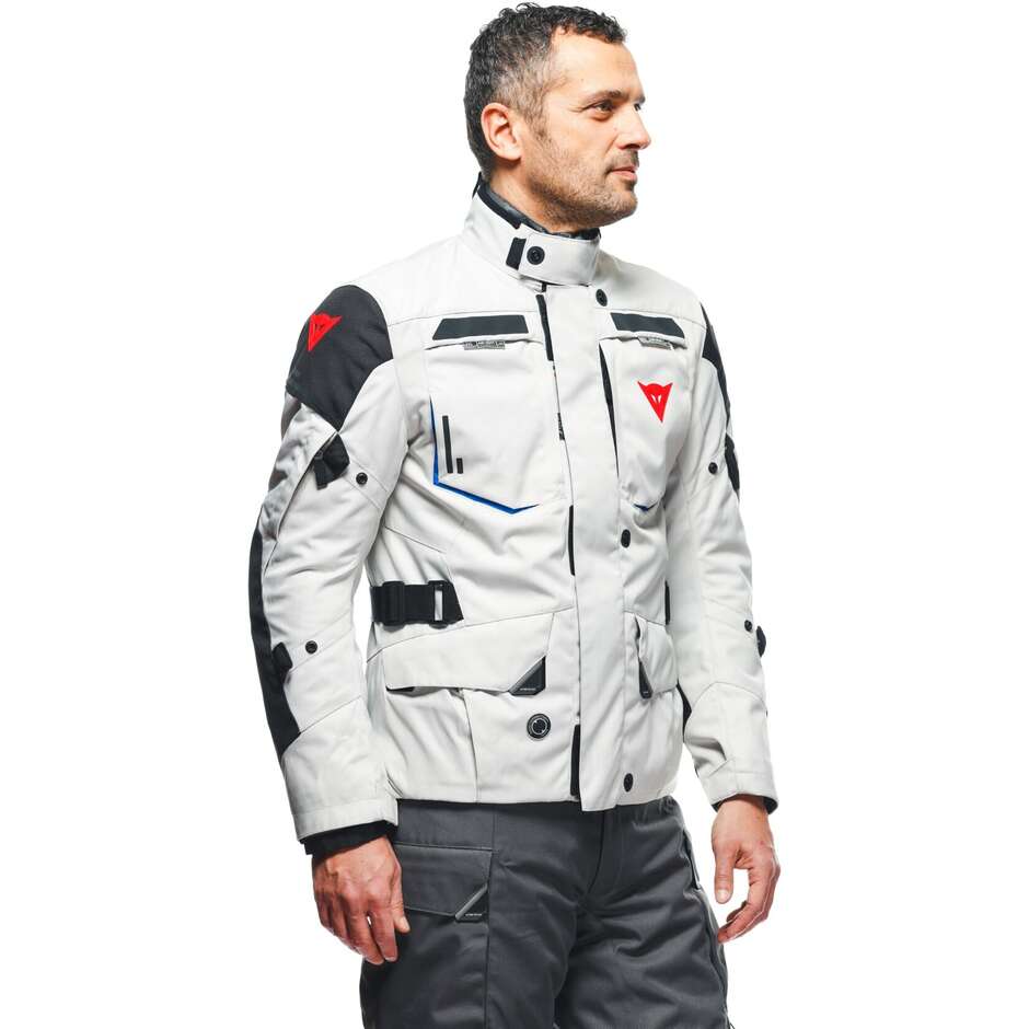 Dainese SPLUGEN 3L D-DRY Touring Motorcycle Jacket Blue Black