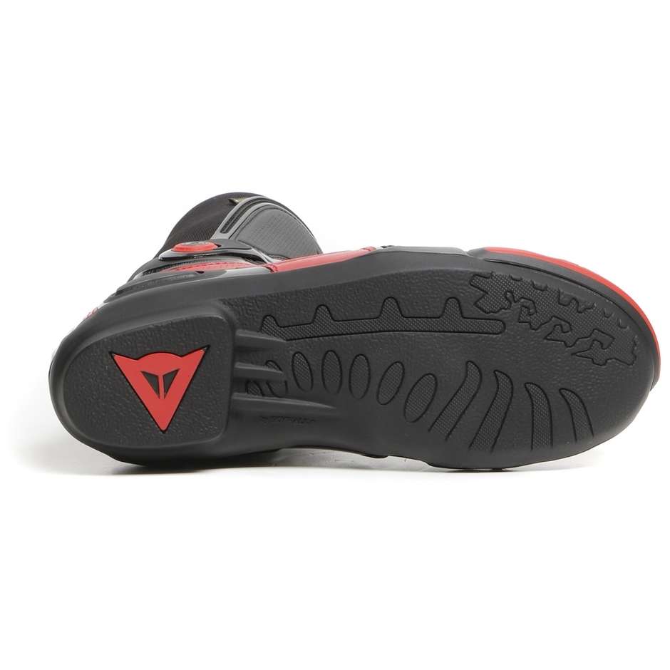 Dainese SPORT MASTER GORE-TEX Gore-Tex Motorcycle Boots Black Red Fluo