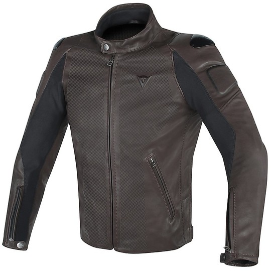 Dainese Street Brown Darker Motorcycle Jacket